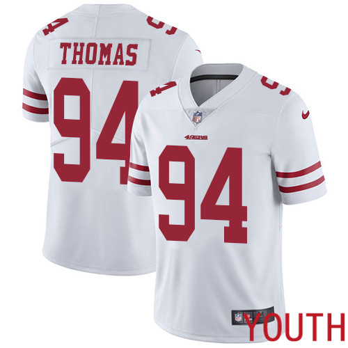 San Francisco 49ers Limited White Youth Solomon Thomas Road NFL Jersey #94 Vapor Untouchable